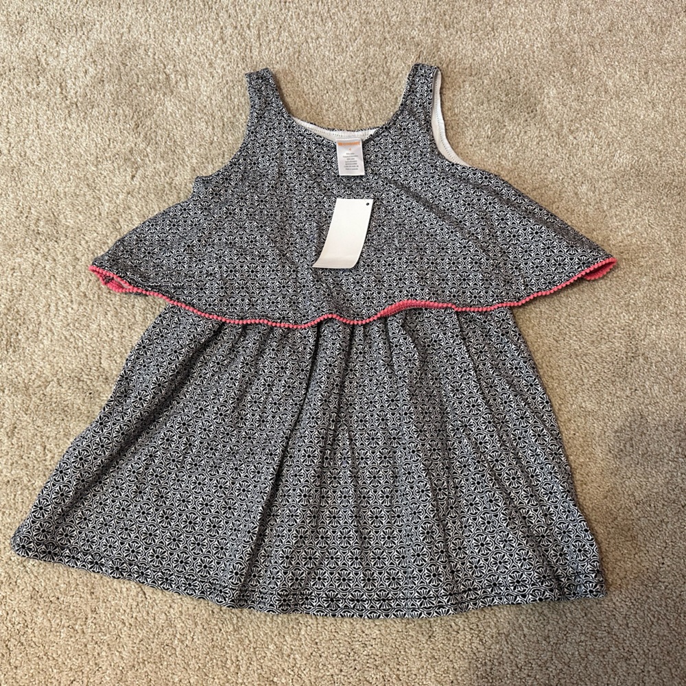 NWT Gymboree Black and White Sleeveless Dress